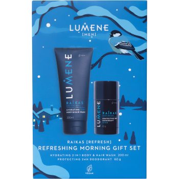 Lumene Men Raikas [Refresh] set cadou pentru barbati - imagine 2